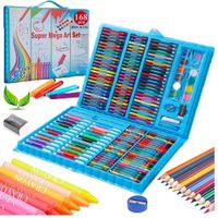 Mega Set de Arte Dibujo y Pintura 168 Piezas