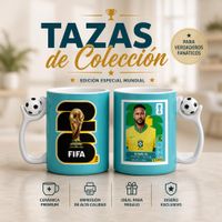 TAZA COPA MUNDIAL NEYMAR BRASIL
