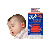 Tapones De Oído Silicona Moldeable Bebés y Niños 12ud KIDS SIZE - MACKS