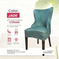 Funda vintage princesa o reina en terciopelo 8 unidades -Jade