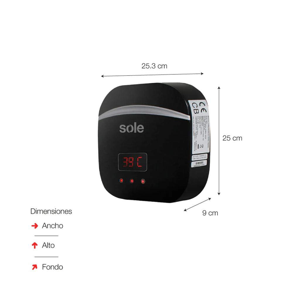 Termocalentador Sole Rapiclean Magic 35Kw Bidet