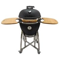 Horno Kamado Premium BLACK FLAME 22 KS-22-SP-G - GRIS