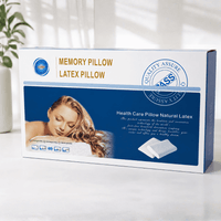 Almohada Viscoelástica Ergonómica Memory Foam para Descanso Cervical