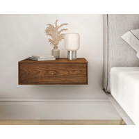 Velador Flotante Contemporáneo Massimo Marrón 45cm