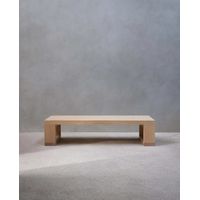 Mesa de Centro Contemporáneo Lisitsa Marrón Pastel 100cm