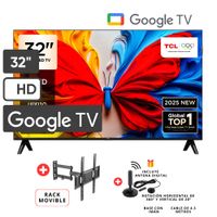 Televisor TCL QLED 32 HD Smart TV 32S5K - Rack Movible