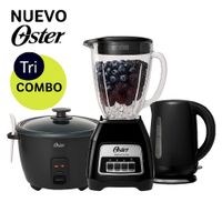 Tri-Combo Licuadora BLSTKAGBPB Olla CKSTRCB10DFBLK y BVSTKT3101
