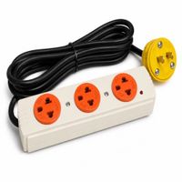 EXTENSION 10 METROS 2X16 TOMACORRIENTE 25AMP INDUSTRIAL-ENCHUFE LEVITON