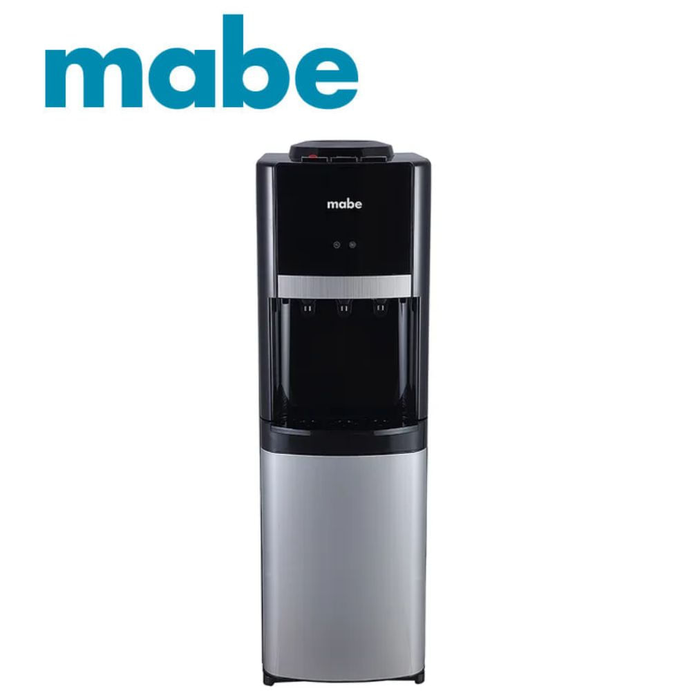 Dispensador de Agua Mabe MXCF05PFS con Gabinete Inferior Negro