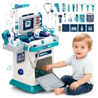Set de Doctor Carrito Medico 37 Piezas