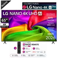 Televisor LG 65 NANO UHD 4K AI Smart TV 65NU800BPSBQ - 2026