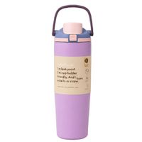 Termo Toma todo de acero inoxidable 900 ml Lila
