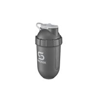 Shaker Bottle Shakesphere Tumbler, View, Gun Metal/clear Window
