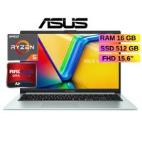 LAPTOP ASUS E1504FA-BQ2937 -AMD RYZEN 5 RAM 16GB  SSD 512GB 15.6  FHD  -90NB0ZR3-M04PJO