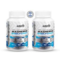 Pack 2 Bisglicinatos de Magnesio Edenis Health 120 Cápsulas