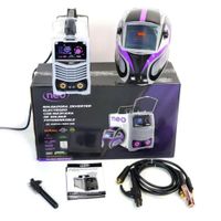 Soldadora Inverter 200A y Máscara Fotosensible NEO