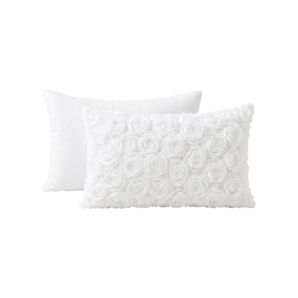 Almohada Long Pillow 150 Hilos Algodón Confort - Blanco Arlin 35 X 80