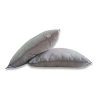 Pack 2 Almohadas Nuth Microfibra Poliéster Confort - Gris Arlin 60 X 40
