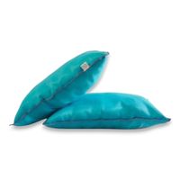 Pack 2 Almohadas Nuth Microfibra Poliéster Confort - Celeste Arlin 60 X 40