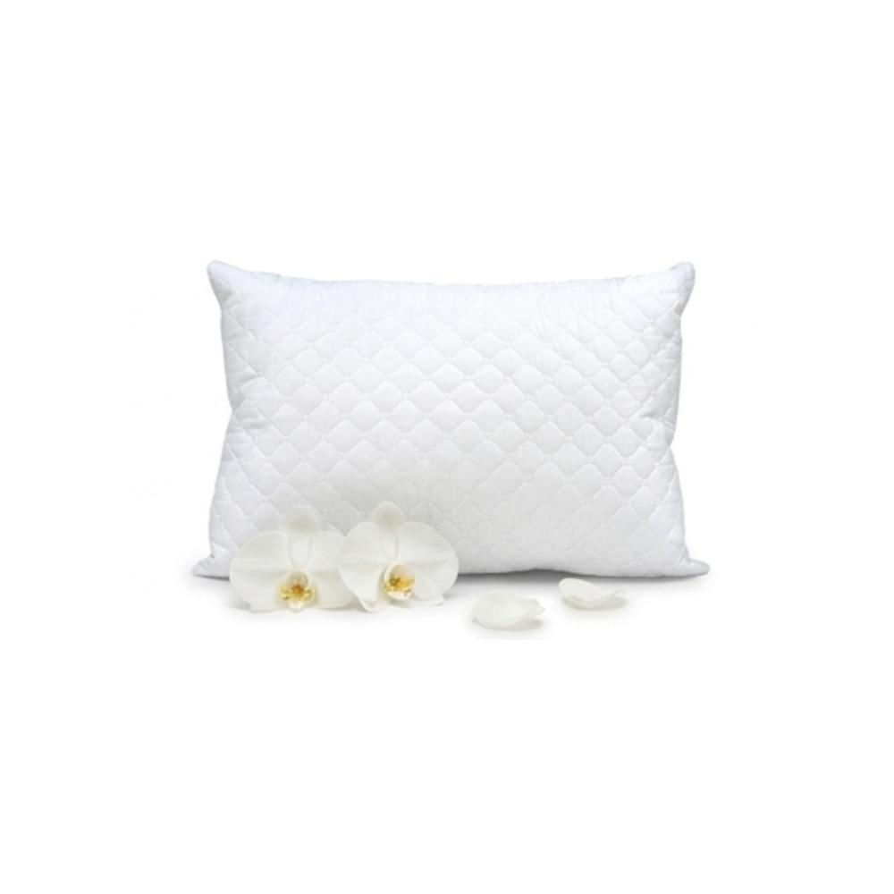 Almohada Copo De Nieve Antifluido Confort - Blanco Arlin 70 X 50 Cm