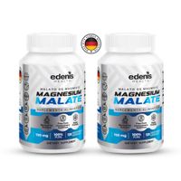 Pack 2 Malatos de Magnesio Edenis Health 120 Cápsulas
