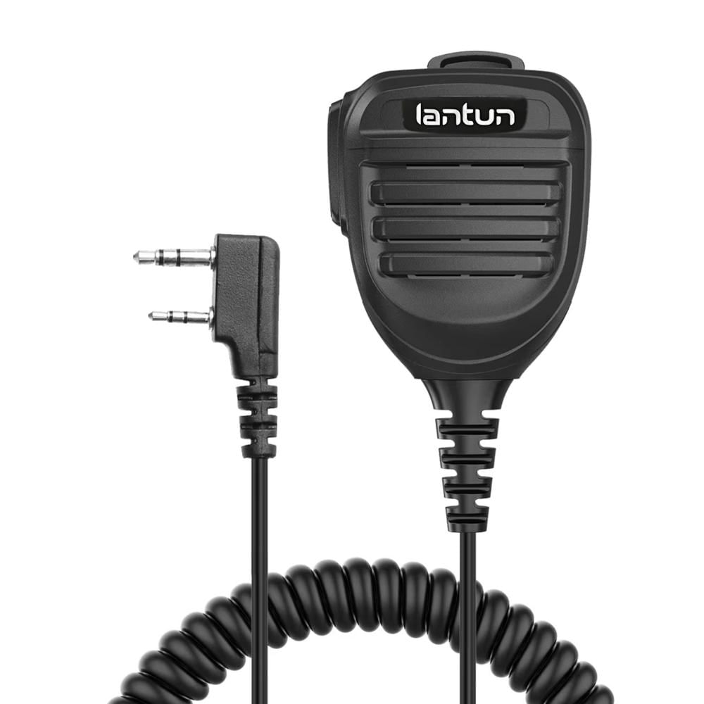 Micrófono PTT Profesional para Radio Walkie Talkie Impermeable Tipo K 2 Pines