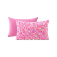 Almohada Small Pillow 150 Hilos Algodón Confort - Rosado Arlin 33 X 48