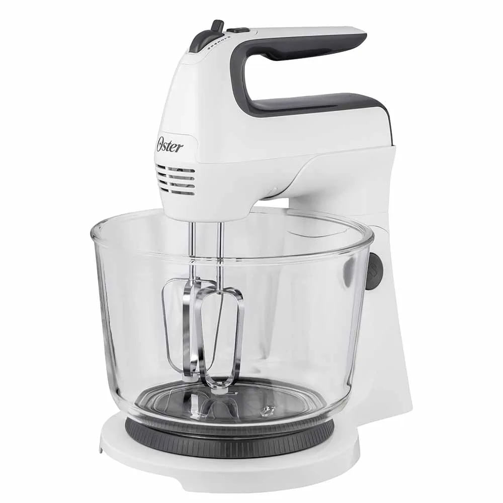 Batidora de Mano y Pedestal Oster FPSTHS3611 con Tazon de Vidrio