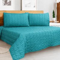 Cover Thin 150 Hilos Microfibra Confort / Turquesa Arlin
