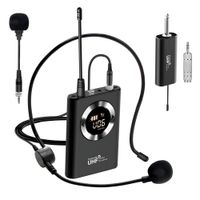 Micrófono Inalámbrico Uhf Diadema Amplificador Profesional