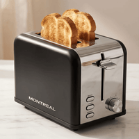 Tostadora de 2 rebanadas Montreal TD-1411 más 2 clips de Regalo