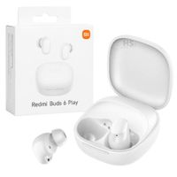 Audífonos Bluetooth Xiaomi Redmi Buds 6 Play Estuche De Carga Blanco