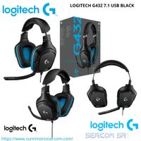 AUDIFONO C MICROF. LOGITECH G432 7.1 USB BLACK