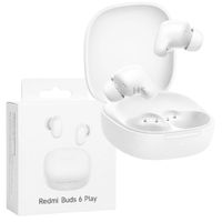 Audífonos Bluetooth Xiaomi Redmi Buds 6 Play Blanco Estuche De Carga