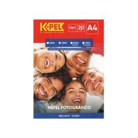 K-PEL Papel foto Brillante 230 grm X 20 hojas A4
