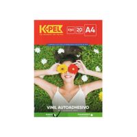 K-PEL Vinil Blanco A4 20 hj impresora inyección a tinta