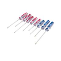 Desarmadores Jgo 8 Pzs Estrellas Y Planos Mango Pvc - 20213