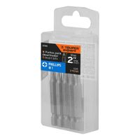 ESTUCHE CON 5 PUNTAS DE CRUZ PH1 LARGO 2PULG TRUPER EXPERT - 12146