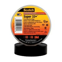 Cinta aislante vinílica 3M Scotch 33 3 4pulg 20mts negro