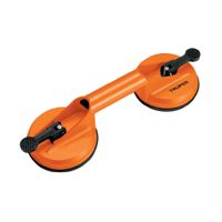 Ventosa de aluminio para vidrio 2 copas de succión Truper - 100761