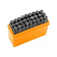 JUEGO DE PUNZONES LETRAS 27PCS 3MM Tolsen - 25101