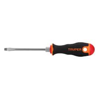 Desarmador plano 3 16pulg x 4pulg mango Comfort Grip Truper - 13992