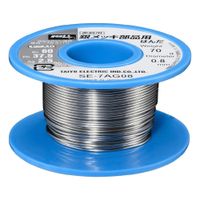 Rollo de Estaño 60sn 37.5pb 2.5Ag de 0.8mm de 70g Goot SE-7AG08