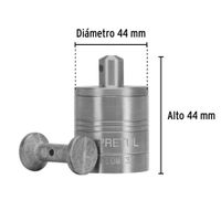Plomada metálica de 340 g 12 oz con centro - 22463