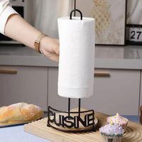 Porta Papel Toalla Cuisine con Base de Bambú 94CU11