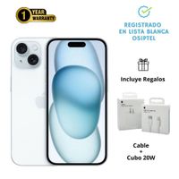 IPhone 15 Plus 256GB Blue Seminuevo Condición EXCELENTE A2847