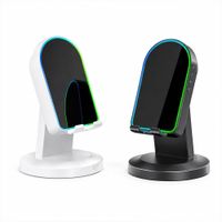 Soporte para Celular con Parlante Bluetooth 5.3 y Conexión por Sensor - Base Antideslizante
