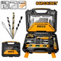 SET 86 ACCESORIOS DE HERRAMIENTAS MANUALES PARA TALADRO INGCO HKTAC010861