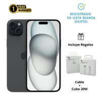 IPhone 15 Plus 256gb Black A2846 - Condición Excelente