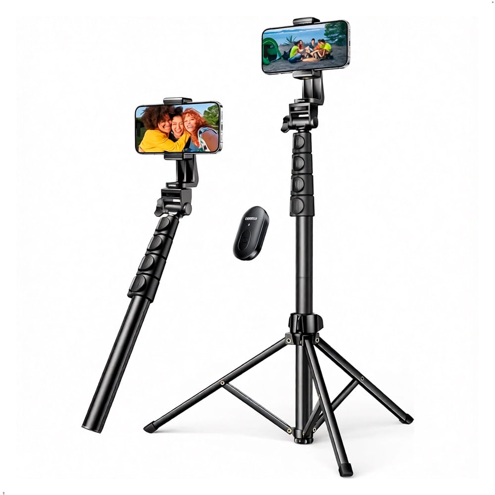 Ugreen LP680 Selfie Stick Trípode Bluetooth Extensible Con Control Remoto